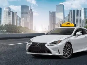 Private taxi with private driver